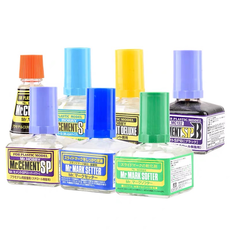 Tamiya Model Paint Set - 군용 모델 키트용 특수 접착제 ABS