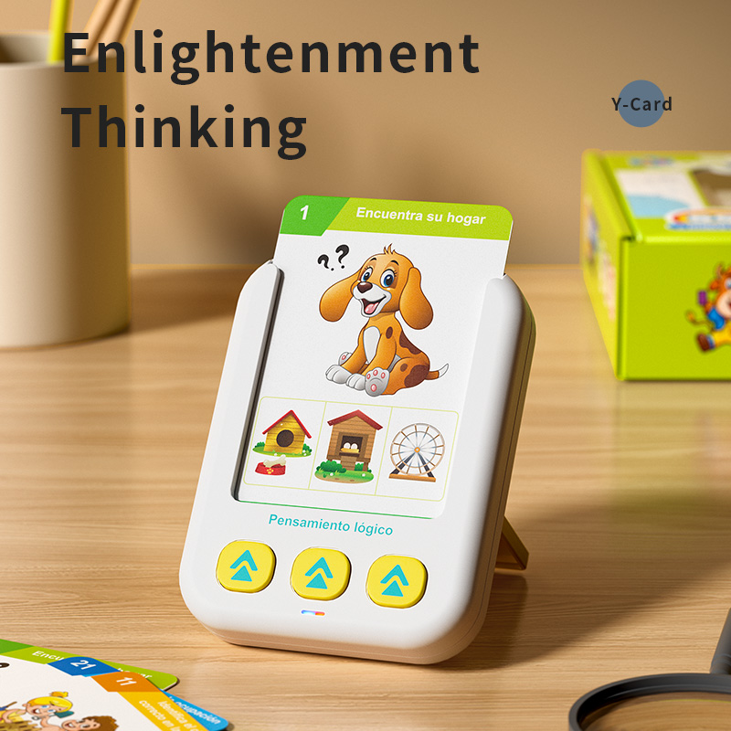 Kids Education Questions - 스페인어 유아 교육용 논리 카드 삽입