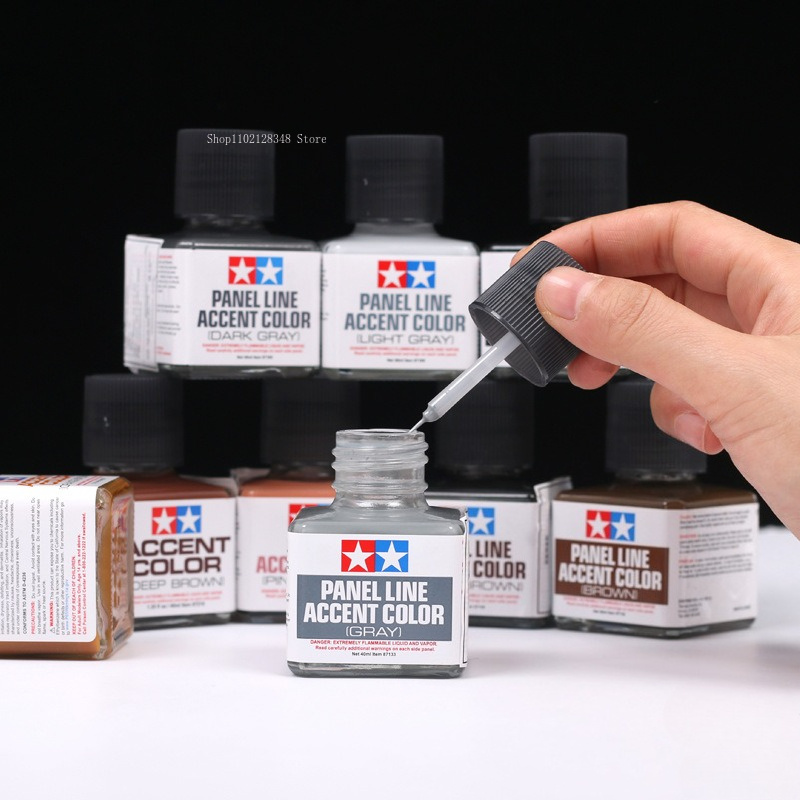패널 라인 액센트 컬러 40ml 에나멜 페인트 틴너 다 - Tamiya Model Paint Set 리뷰 및 가격