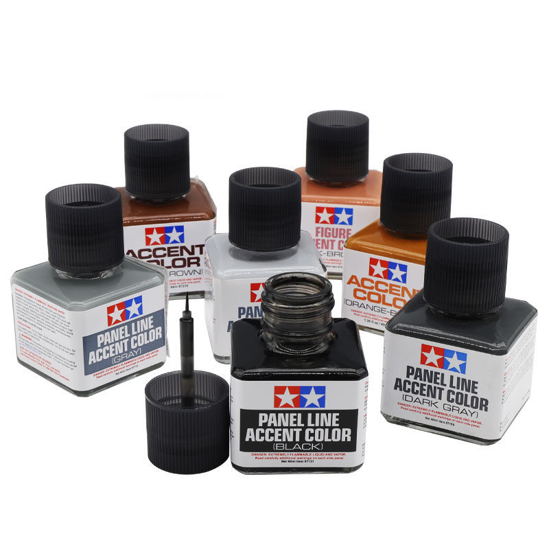 패널 라인 액센트 컬러 40ml 에나멜 페인트 틴너 다 - Tamiya Model Paint Set 리뷰 및 가격
