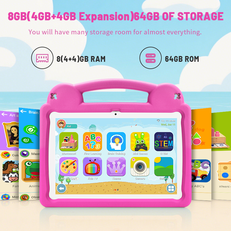 ANRY 10인치 어린이용 태블릿 PC 글로벌 버전 교 - Kids Education Software For Pc 리뷰 및 가격
