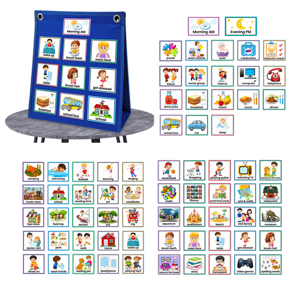 새로운 도착 양면 자체 스탠딩 Foladble 데스크탑 - Kids Education Tools 리뷰 및 가격