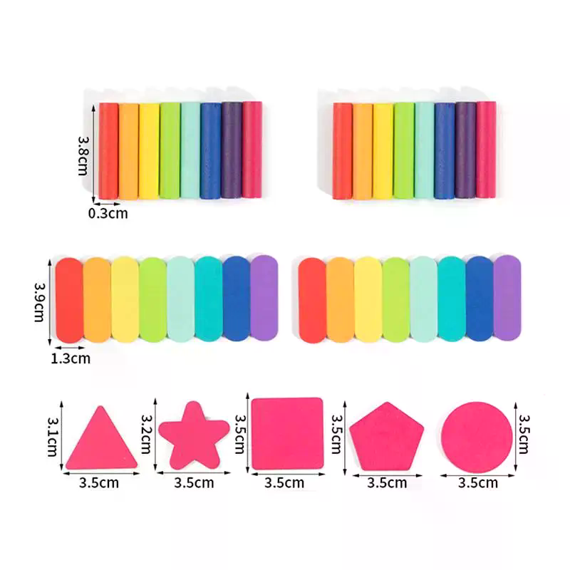 3D 기하학적 나무 입체 도형 몬테소리 교육용 색상 분 - Kids Education Tools 리뷰 및 가격