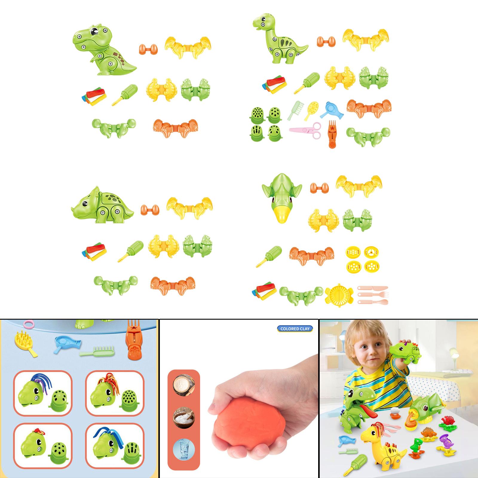 공룡 재미 컬러 진흙 어린이 교육 장난감 어린이를위한  - Kids Education Tools 리뷰 및 가격