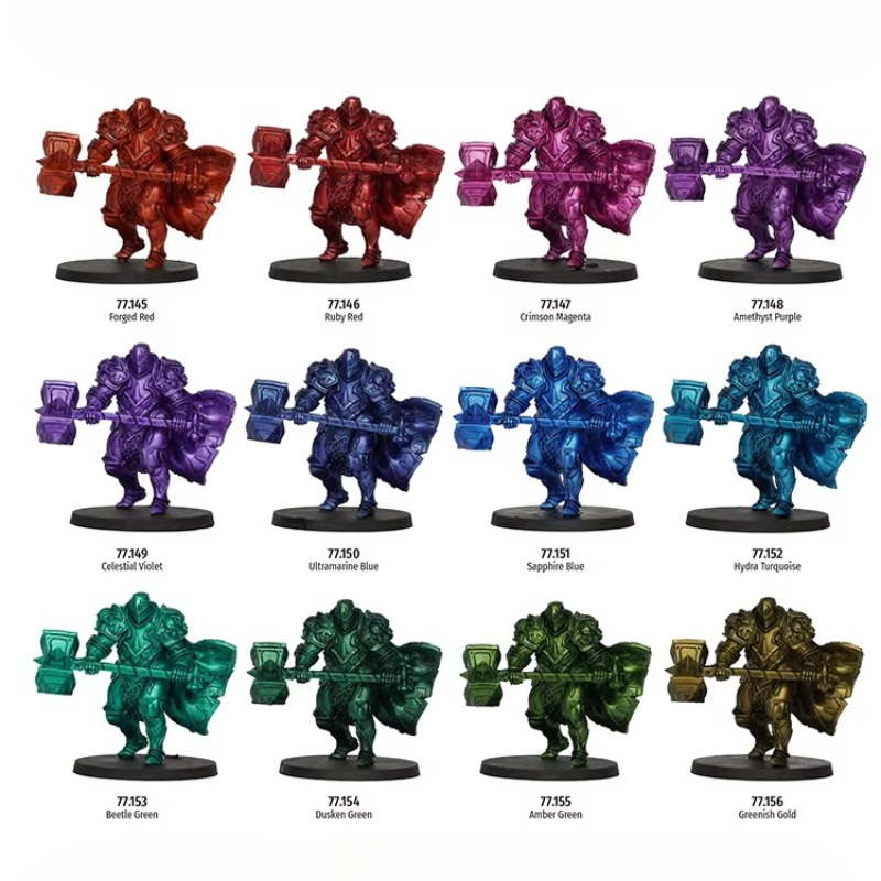 4가지 색상 X 18ML 리얼 메탈릭 페인트 세트 수성 - Tamiya Model Paint Set 리뷰 및 가격