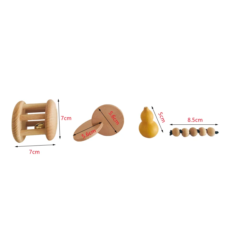 몬테소리 나무 벨 딸랑이 연동 디스크, 잡기 구슬 아기 - Kids Education Tools 리뷰 및 가격