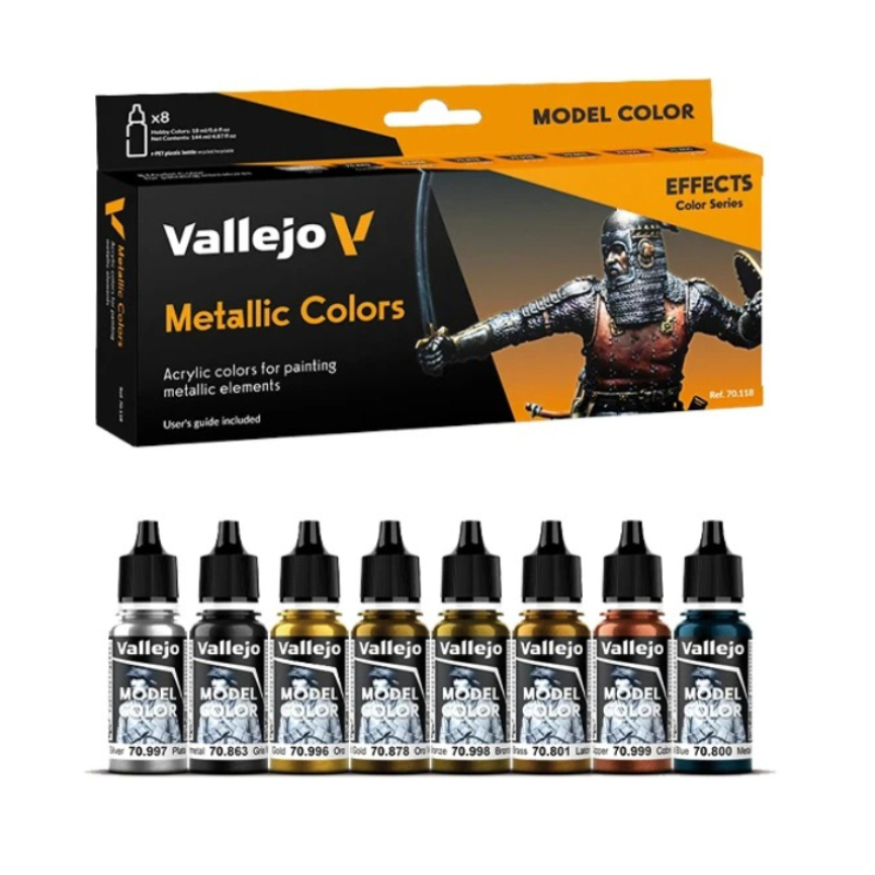 Vallejo 70118 금속 색상 환경 친화적인 수성 - Tamiya Model Paint Set 리뷰 및 가격