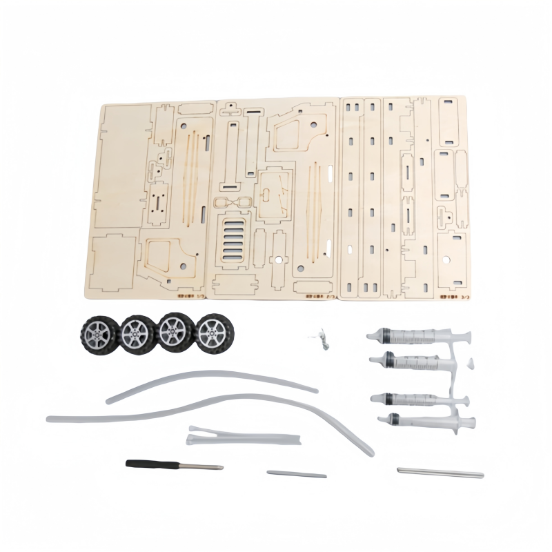 어린이를 위한 DIY 나무 사다리 소방차 모델 키트 - - Kids Education Tools 리뷰 및 가격