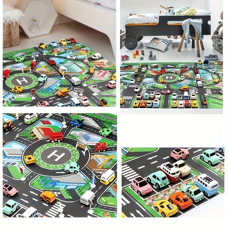 1pc, 도시 교통 놀이 매트, 대형 게임 패드, 방수 - Kids Education Tools 리뷰 및 가격