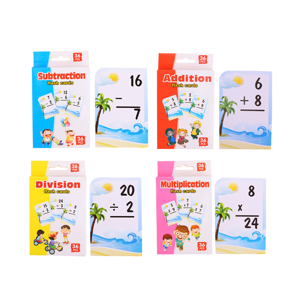 4박스 어린이 수학 학습 카드 유아 교육 유치원 게임  - Kids Education Tools 리뷰 및 가격